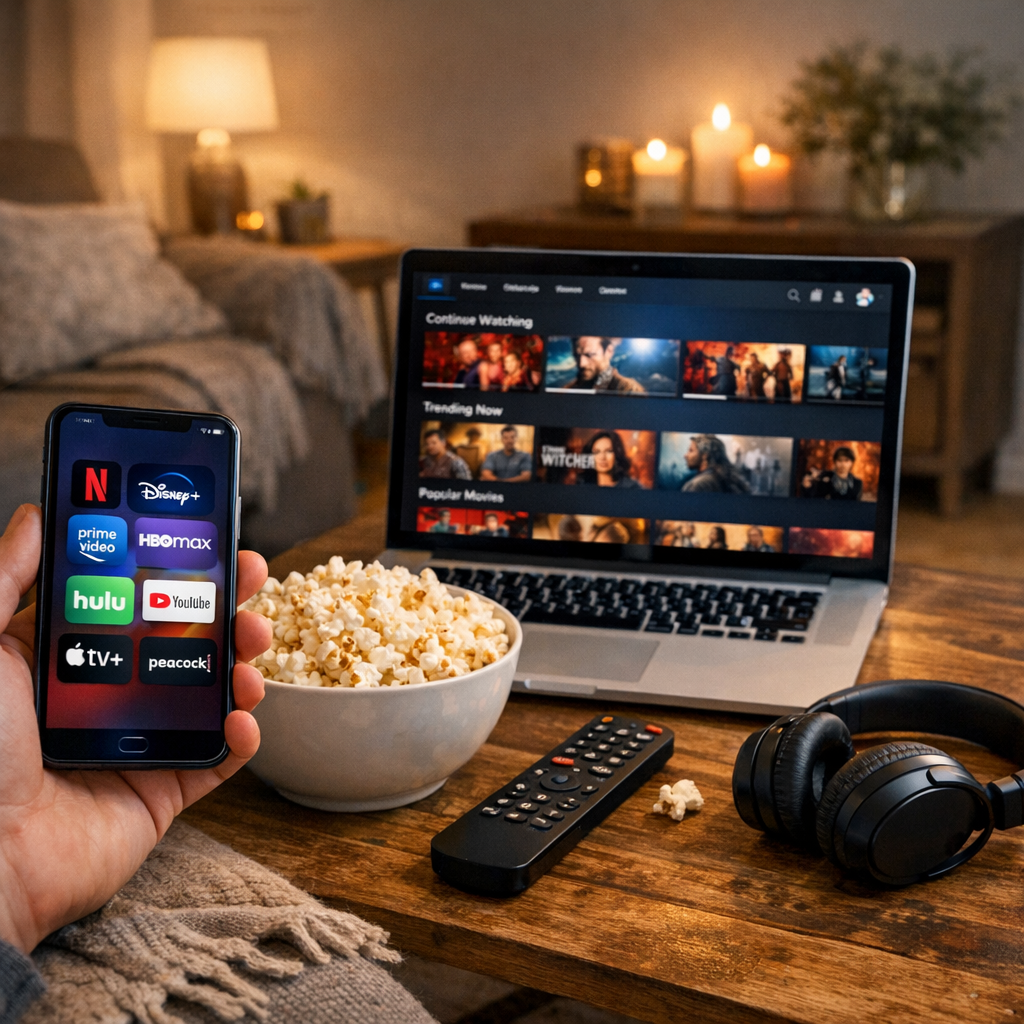 best streaming apps on smartphone and laptop
